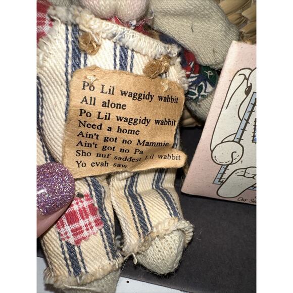 Little Lops Our Secret First Edition Orphan Sad Bunny Rabbit Joey Lopsmith 4.5" - Picture 2 of 7